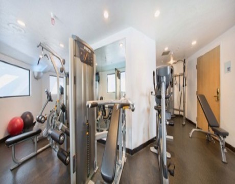 Holiday Inn Express and Suites MH - Fitness Room in Morgan Hill Hotels